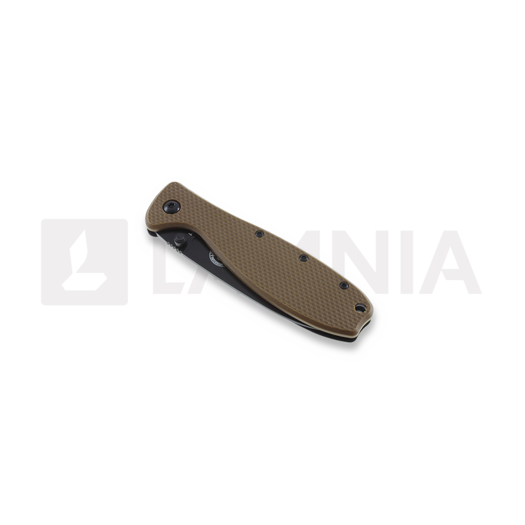ESEE Zancudo sulankstomas peilis, coyote ruda/juoda