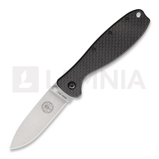 ESEE Zancudo D2 fällkniv, carbon fiber