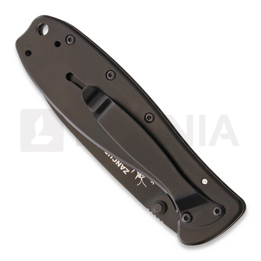 ESEE Zancudo D2 foldekniv, carbon fiber, sort