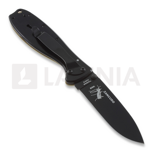 Coltello pieghevole ESEE Zancudo, desert tan/nero