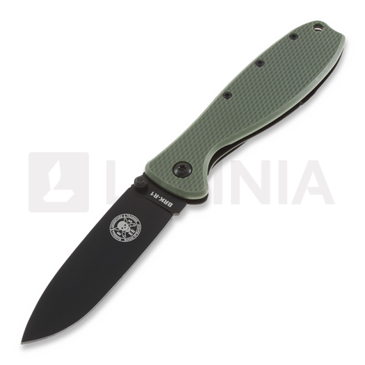 ESEE Zancudo folding knife, green/black