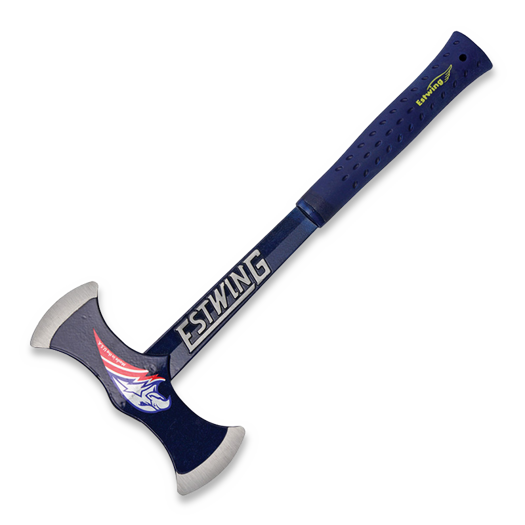 Estwing Black Eagle Double Bit Axe, blue