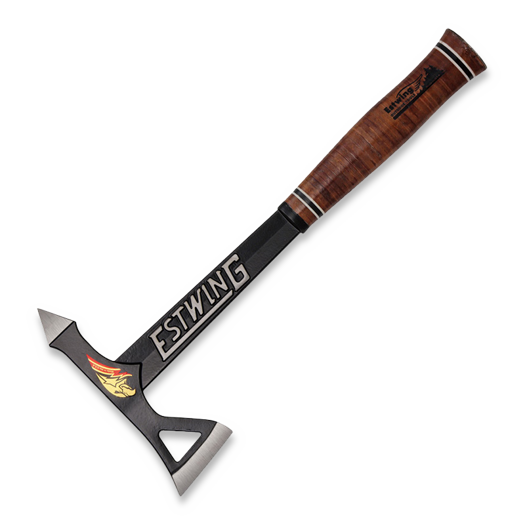 Estwing Black Eagle Tomahawk, nahka