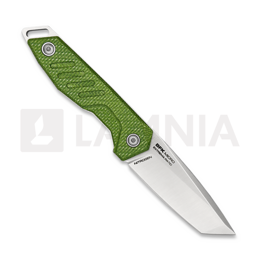 Faca Extrema Ratio BFK Micro Satin Nitrogen Green Carbon Fiber