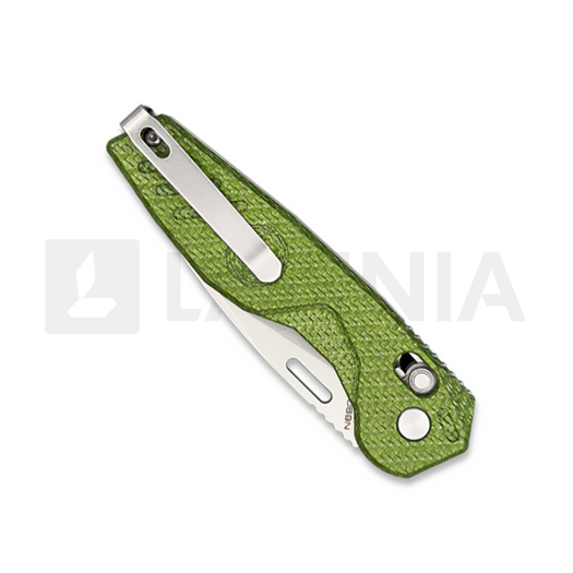 Navalha Extrema Ratio BFK Stonewashed N690 Green Carbon Fiber