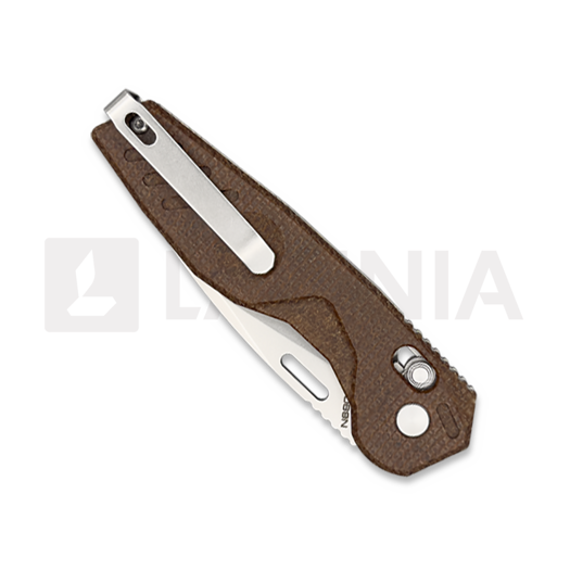 Navalha Extrema Ratio BFK Stonewashed N690 Tobacco Micarta