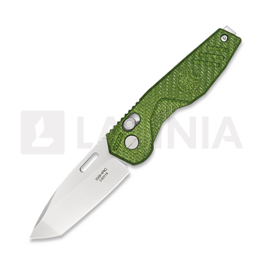 Navalha Extrema Ratio BFK Zero Stonewashed N690 Green Carbon Fiber