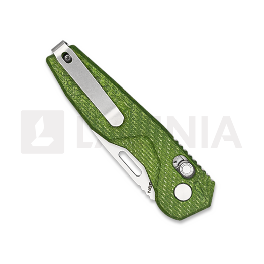Navalha Extrema Ratio BFK Zero Stonewashed N690 Green Carbon Fiber