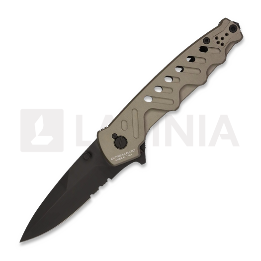 Складний ніж Extrema Ratio Caimano Nero N.A. Tactical Mud