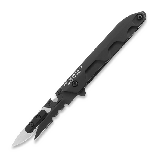 Skladací nôž Extrema Ratio Ferrum Rescue Black