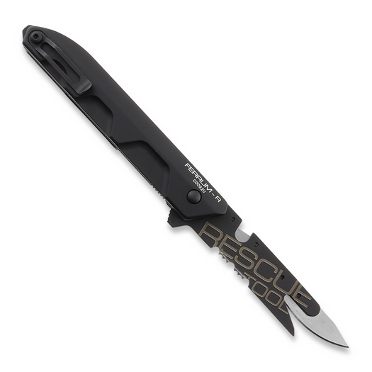 Extrema Ratio Ferrum Rescue Black sulankstomas peilis