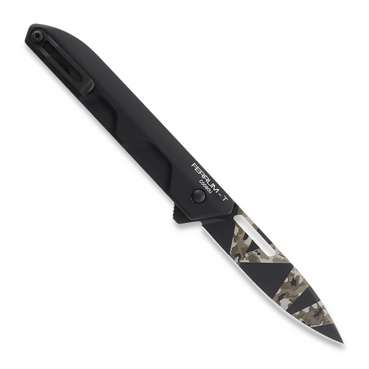 Coltello pieghevole Extrema Ratio Ferrum T Black Warfare