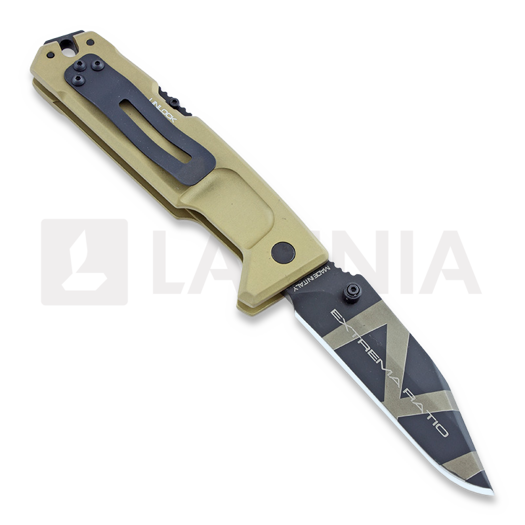 Extrema Ratio Fulcrum II Drop Point Desert Warfare kääntöveitsi