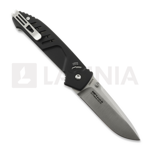Extrema Ratio MF1 EVO Drop Point Black Satin M390 folding knife