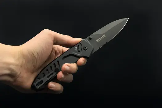 Extrema Ratio MF1 EVO Spear Point Black M390 folding knife
