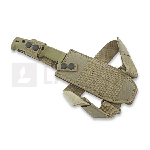 Extrema Ratio Selvans Black selviytymispuukko, ruskea tuppi