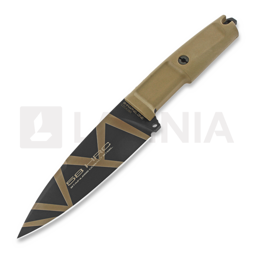 Nôž Extrema Ratio Shrapnel One Black Desert Warfare LAMNIA EDITION
