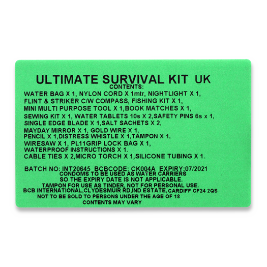 Extrema Ratio Survival Kit UK FODERO, зелёный