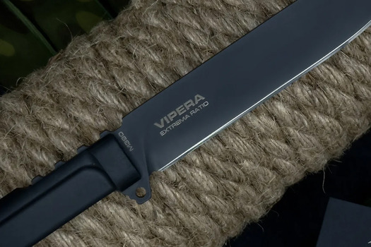 Coltello Extrema Ratio Vipera Total Black M390