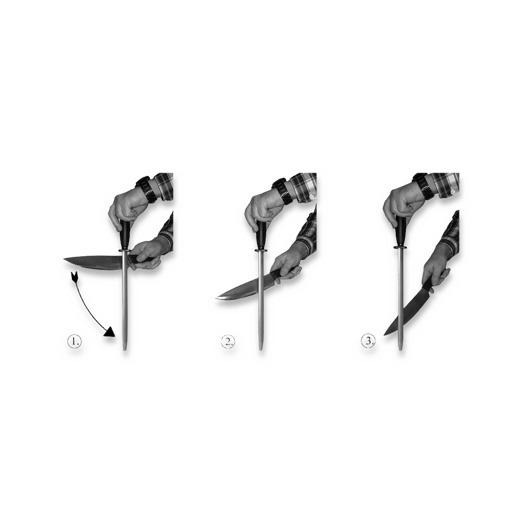 Fällkniven D12 Diamond steel, 12" D12