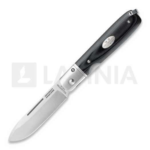 F&auml;llkniven Gentlemans Pocket Knife - Lam. CoS - Micarta GPBM
