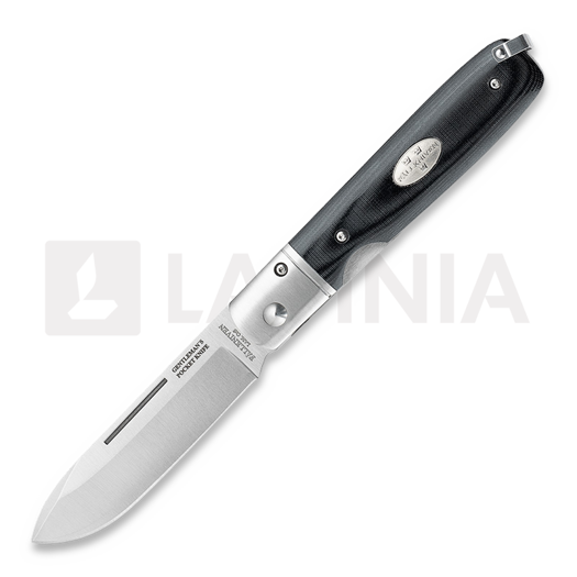 Fällkniven Gentlemans Pocket Knife - Lam. CoS - Micarta FNGPBM