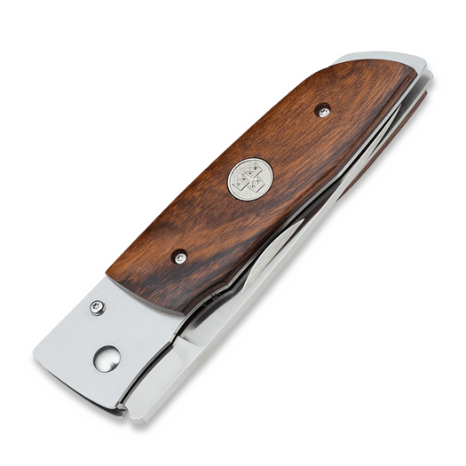 Fällkniven Phantom Anniversary Edition - Elmax - Desert Ironwood folding knife FNPHANNIV