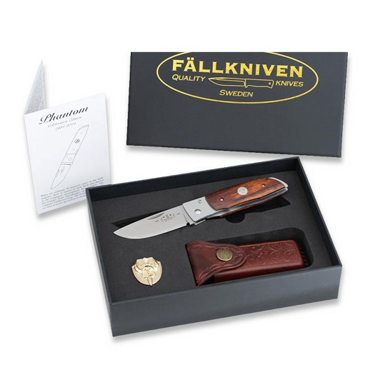 Coltello pieghevole Fällkniven Phantom Anniversary Edition - Elmax - Desert Ironwood FNPHANNIV