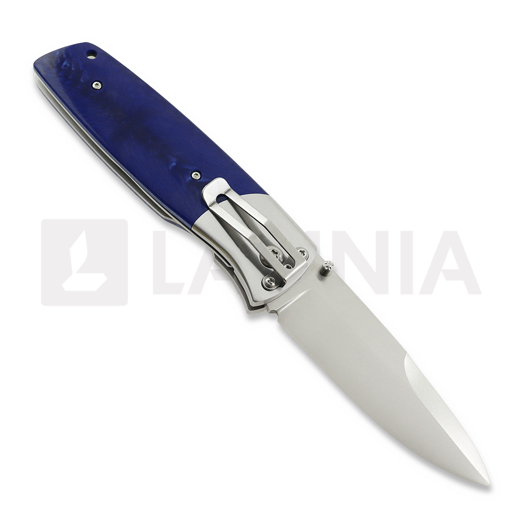 Fällkniven PXL Magnum Folder - Elmax - Juma Blue Snake sulankstomas peilis FNPXLBS