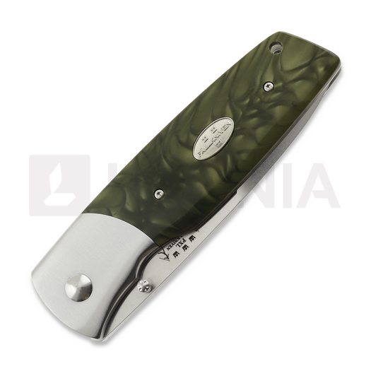 F&auml;llkniven PXL Magnum Folder - Elmax - Juma TAC Woodland foldekniv PXLTW