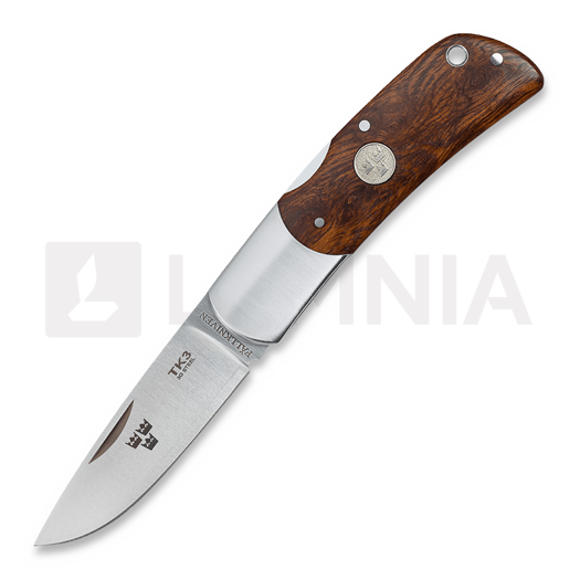 Fällkniven TK3 Tre Kronor - 3G - Desert Ironwood folding knife FNTK3IC3G