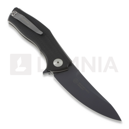 Fantoni C.U.T. Flipper sulankstomas peilis, juoda