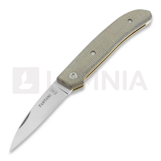 Fantoni Dweller סכין מתקפלת, green micarta