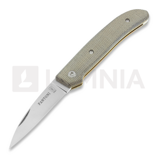 Fantoni Dweller סכין מתקפלת, green micarta