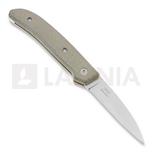 Couteau pliant Fantoni Dweller, green micarta