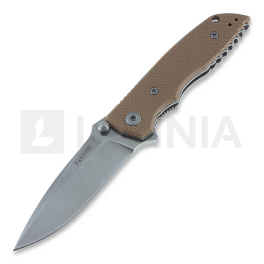 Fantoni HB 02 fällkniv, brun