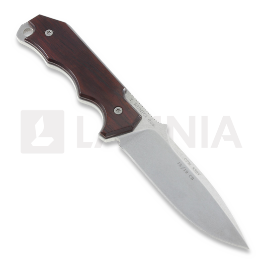 Fantoni HIDE Fixed 刀, cocobolo scales