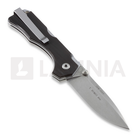 Fantoni HIDE folder k&auml;&auml;nt&ouml;veitsi, buffalo scales