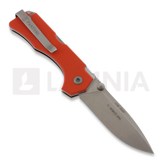 Zav&iacute;rac&iacute; nůž Fantoni HIDE G-10, oranžov&aacute;