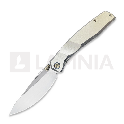 Couteau pliant FerraMonster Astrome Framelock Ti Light Brn