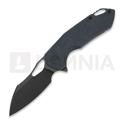 FerraMonster Glideman Linerlock Blue Mic