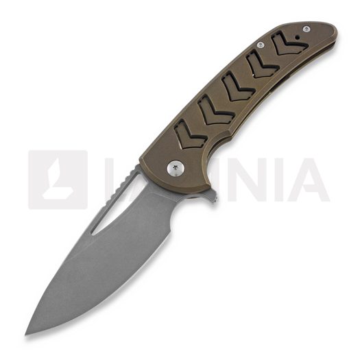 Ferrum Forge Archbishop 2.0 Chevrons folding knife
