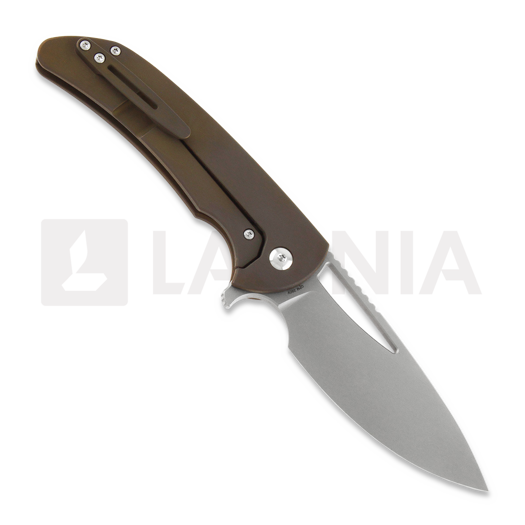 Coltello pieghevole Ferrum Forge Archbishop 3.0, bronze