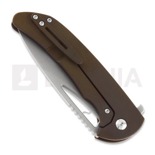Ferrum Forge Archbishop 3.0 folding knife, bronze