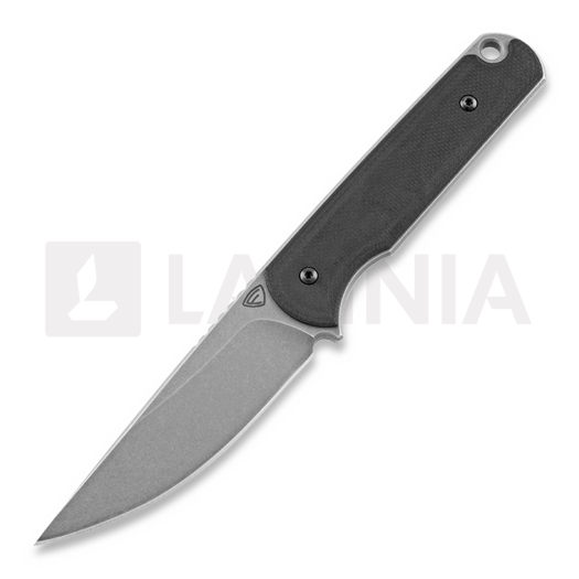 Ferrum Forge Lackey veitsi, musta