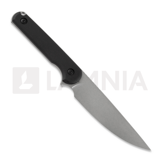 Coltello Ferrum Forge Lackey XL, nero