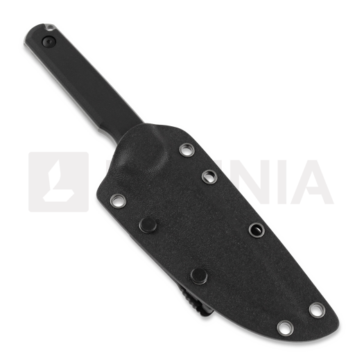 Coltello Ferrum Forge Lackey XL, nero