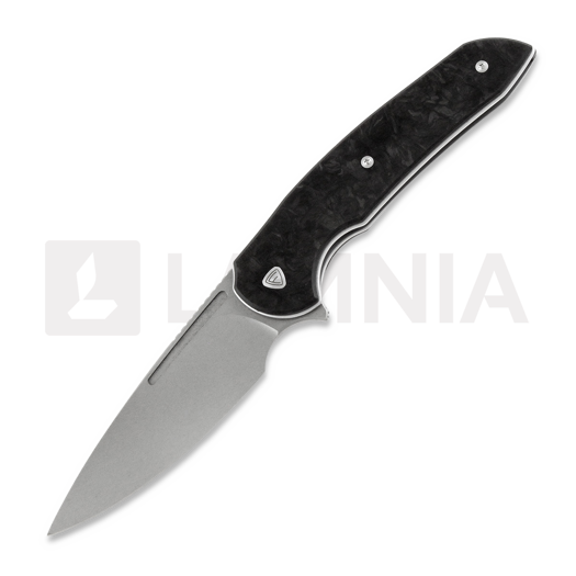 Ferrum Forge Stinger 접이식 나이프, marbled carbon fiber