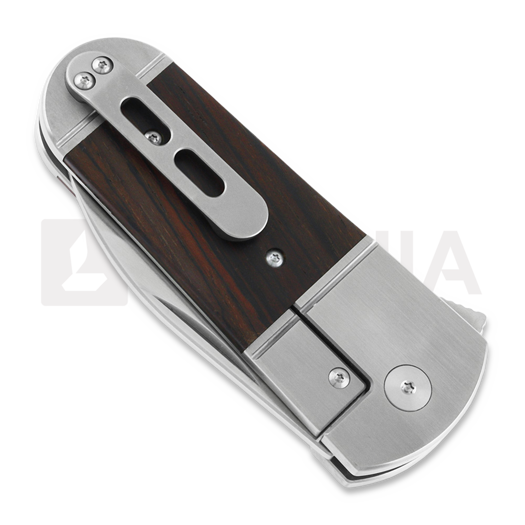 Finch Buffalo Tooth Cocobolo folding knife BT201