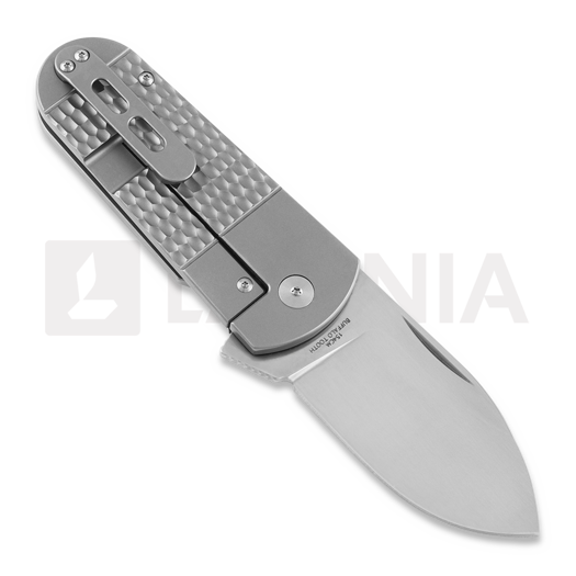 Finch Buffalo Tooth Titanium folding knife BT800